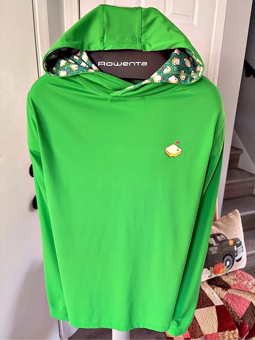 Men’s Pins & Aces Green Golf Hoodie
